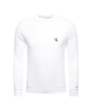 CALVIN KLEIN CKJ Felpa girocollo bright white - Felpe Uomo - 3