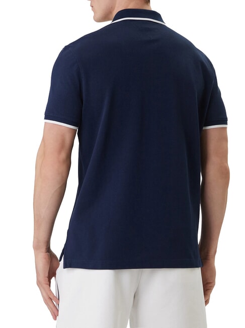 TH Polo in cotone rigenerato carbon navy - Polo Uomo