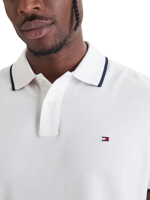 TH Polo in cotone rigenerato white - Polo Uomo