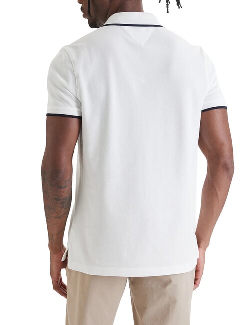 TH Polo in cotone rigenerato white - Polo Uomo