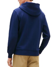 TOMMY HILFIGER TH Felpa in cotone con cappuccio carbon navy - Felpe Uomo - 2