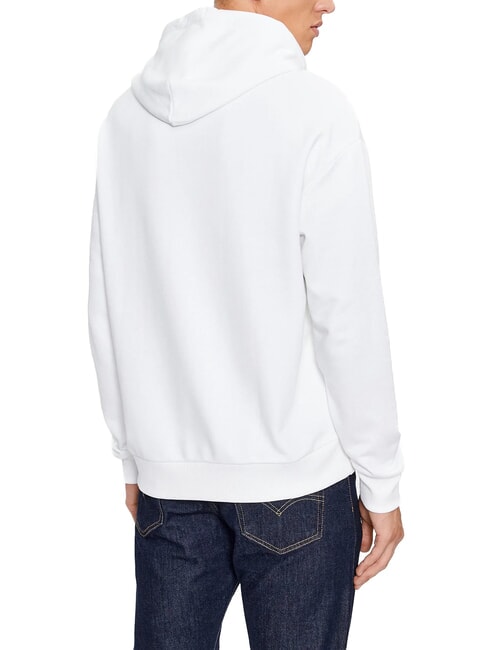 CKJ Felpa con cappuccio bright white - Felpe Uomo