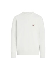 CALVIN KLEIN CKJ Felpa girocollo bright white - Felpe Uomo - 3