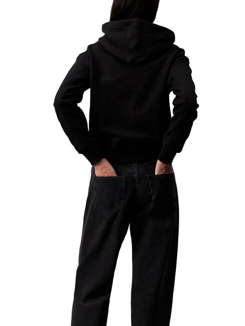 CKJ Felpa con cappuccio black beauty - Felpe Donna