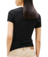 TOMMY HILFIGER SCRIPT LOGO T-shirt manica corta neronero - T-shirt e Top Donna - 2
