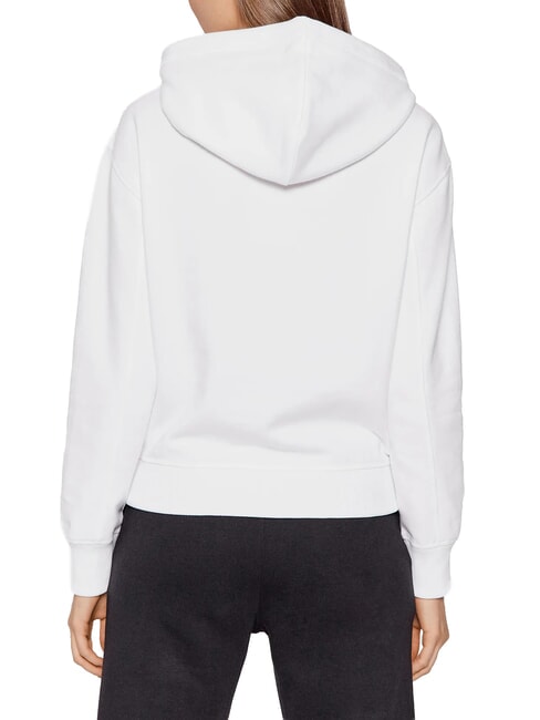 CKJ Felpa con cappuccio bright white - Felpe Donna