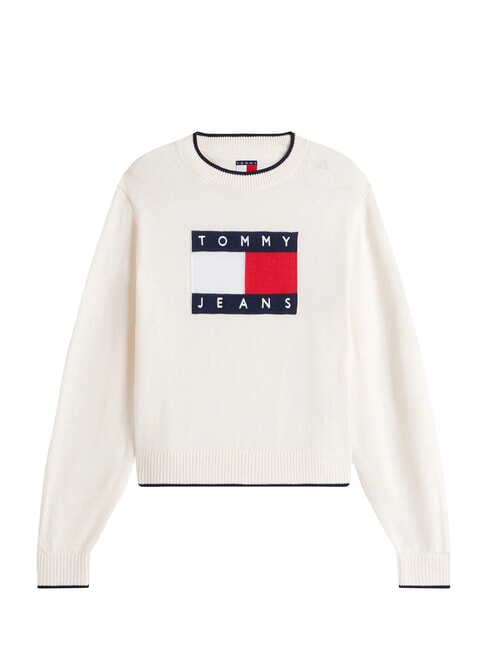 TJ Maglione in cotone ancient white - Maglie Donna
