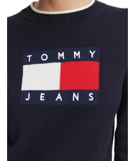TOMMY HILFIGER TJ Maglione in cotone dark night navy - Maglie Donna - 3