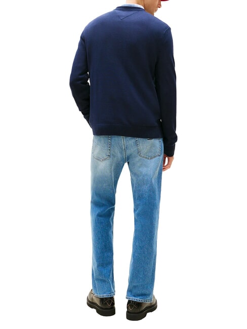 TJ Maglione in cotone rigenerato dark night navy - Maglie Uomo