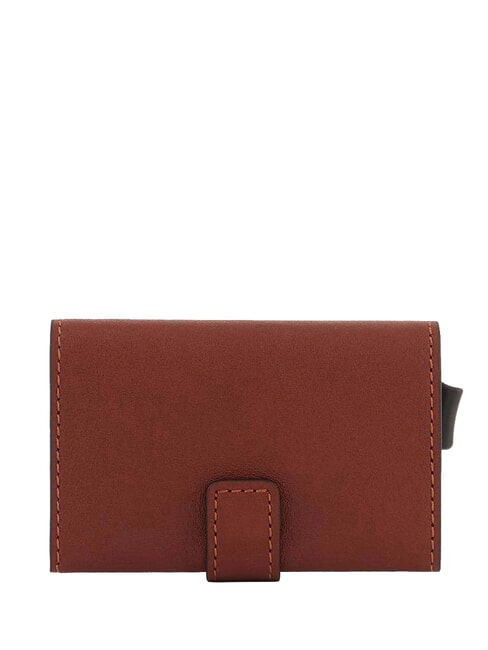 BLACK SQUARE Astuccio portacard in pelle CUOIO - Portafogli Uomo