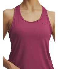 UNDER ARMOUR TECH KNOCKOUT Canottiera fuchsia dusk - T-shirt e Top Donna - 3