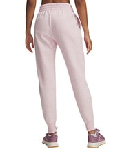 UNDER ARMOUR RIVAL FLEECE Pantaloni da jogging prime pink light heather - Pantaloni Donna - 2