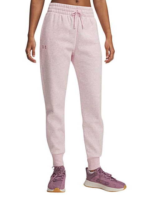RIVAL FLEECE Pantaloni da jogging prime pink light heather - Pantaloni Donna