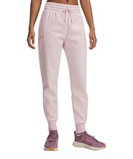 UNDER ARMOUR RIVAL FLEECE Pantaloni da jogging prime pink light heather - Pantaloni Donna - 3