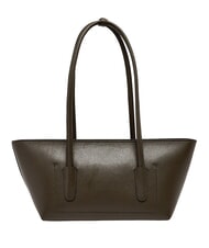 COCCINELLE DOUBLE BEAT Shopper con pochette fango - Borse Donna - 5