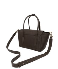 COCCINELLE DOUBLE BEAT WAX Borsa a spalla, con tracolla fango - Borse Donna - 3