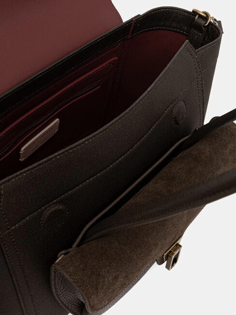 DOUBLE BEAT WAX Borsa a spalla, con tracolla fango - Borse Donna