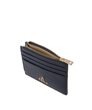 FURLA CAMELIA Portacard piatto in pelle ink blue - Portafogli Donna - 3