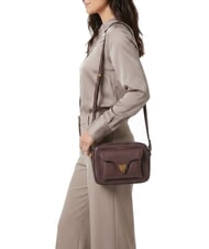 COCCINELLE BEAT SOFT Borsa tracolla pelle martellata berry - Borse Donna - 2