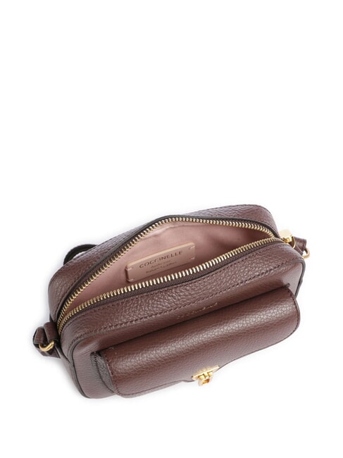 BEAT SOFT Borsa tracolla pelle martellata berry - Borse Donna