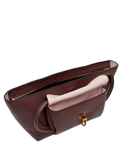 DOUBLE BEAT Shopper con pochette berry - Borse Donna