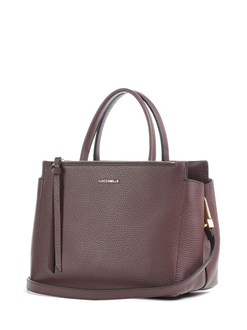 ARLETTIS Borsetta in pelle martellata berry - Borse Donna