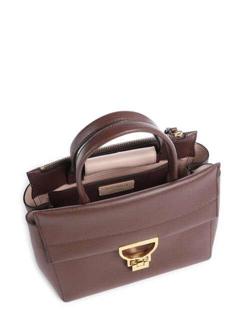 ARLETTIS Borsetta in pelle martellata berry - Borse Donna