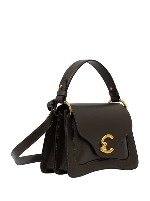 C-ME CALF Borsa a mano, con tracolla fango - Borse Donna