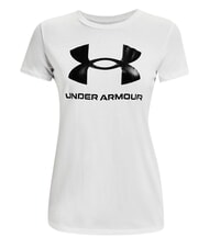UNDER ARMOUR LOGO T-shirt a manica corta white - T-shirt e Top Donna - 4