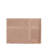 LIUJO LOGO Sciarpa con logo cammello - Sciarpe - 3