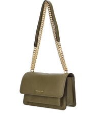 MICHAEL KORS CLAIRE Borsa in pelle a spalla, a tracolla loden - Borse Donna - 2