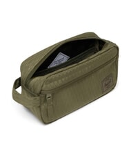 HERSCHEL CHAPTER Beauty case ivy green diamond - Beauty Case - 3