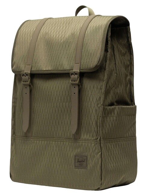 SURVEY  Zaino in PET riciclato ivy green diamond - Zaini Scuola & Tempo Libero
