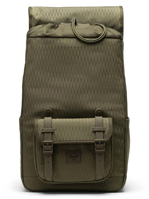 LITTLE AMERICA MID Zaino porta PC 15,6" ivy green diamond - Zaini Scuola & Tempo Libero