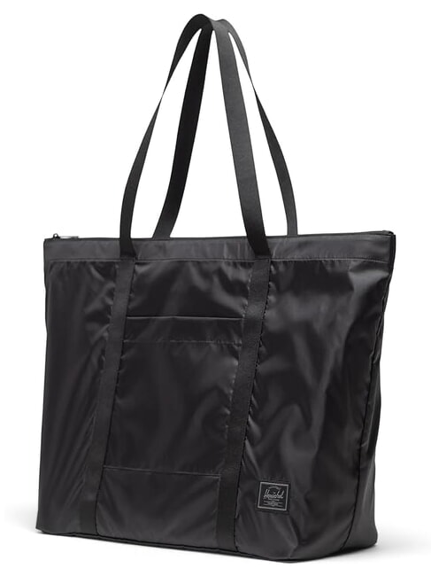 PORTALAND  Borsa shopper pieghevole black tonal - Borse Donna