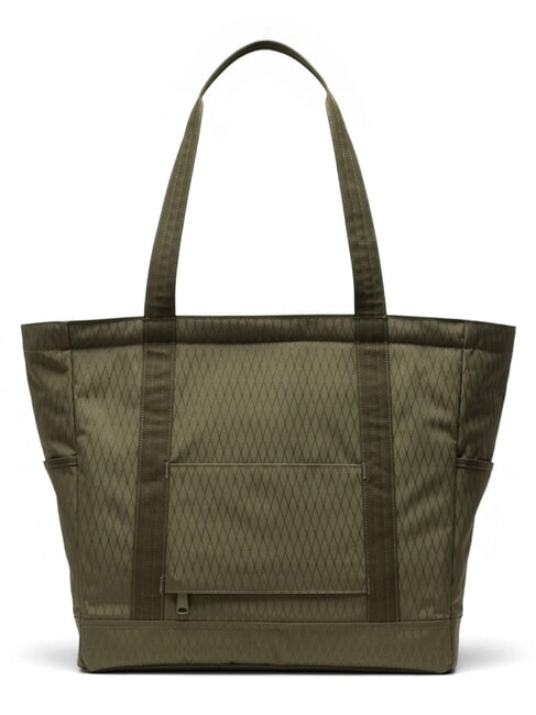 HERITAGE  Shopper a spalla ivy green diamond - Borse Donna
