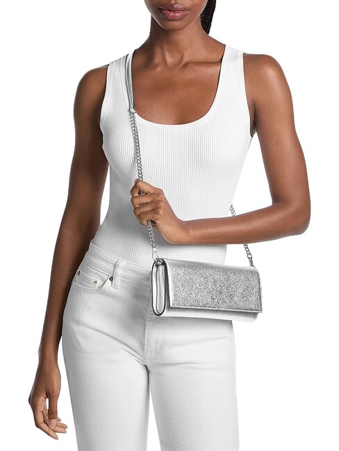 JET SET Borsa a tracolla silver - Borse Donna