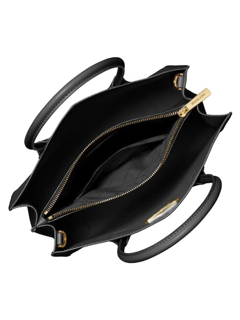 MERCER Borsa a spalla con tracolla, in pelle black - Borse Donna