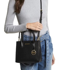 MICHAEL KORS MERCER Borsa a mano con tracolla, in pelle black - Borse Donna - 2