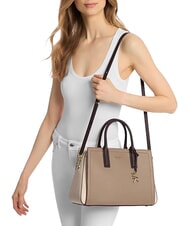 MICHAEL KORS LAILA Borsa a mano con tracolla, in pelle - Borse Donna