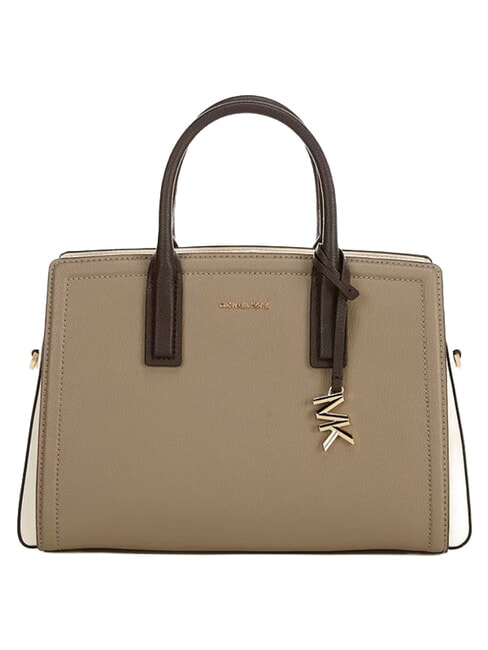 LAILA Borsa a mano con tracolla, in pelle brown - Borse Donna