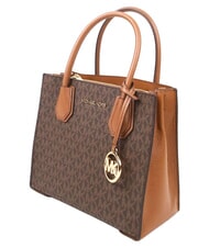 MICHAEL KORS MERCER Borsa messenger a mano, con tracolla brown - Borse Donna - 3