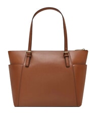 MICHAEL KORS CHARLOTTE Borsa shopping a spalla, in pelle - Borse Donna
