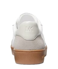 MICHAEL KORS SCOTTY Sneakers in pelle aluminum - Scarpe Donna - 3