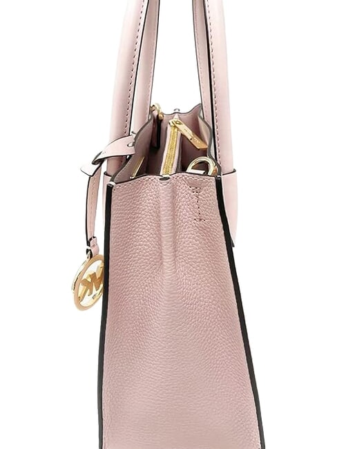 MERCER Borsa a mano con tracolla, in pelle powder blush - Borse Donna