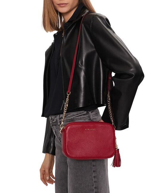 JET SET Mini Bag a tracolla, in pelle red - Borse Donna