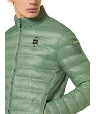 BLAUER SEWALL Piumino imbottito corto, collo alto green 60f interno grey 995 - Piumini Uomo - 3