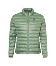 BLAUER SEWALL Piumino imbottito corto, collo alto green 60f interno grey 995 - Piumini Uomo - 4