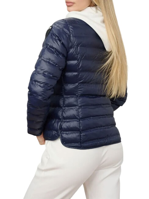 MOON Piumino blu interno light blue 80e - Piumini Donna