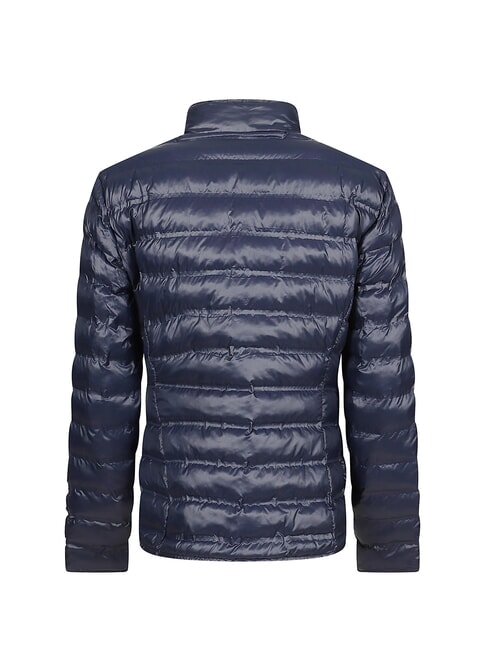 MOON Piumino blu interno light blue 80e - Piumini Donna